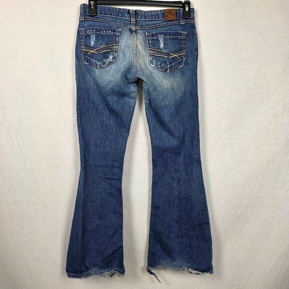BKE Denim Star Stretch Bootcut Jeans 29x31.5 Distressed - Picture 6 of 12